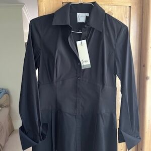 NWT Women's Black Finley Dress Shirt, Small